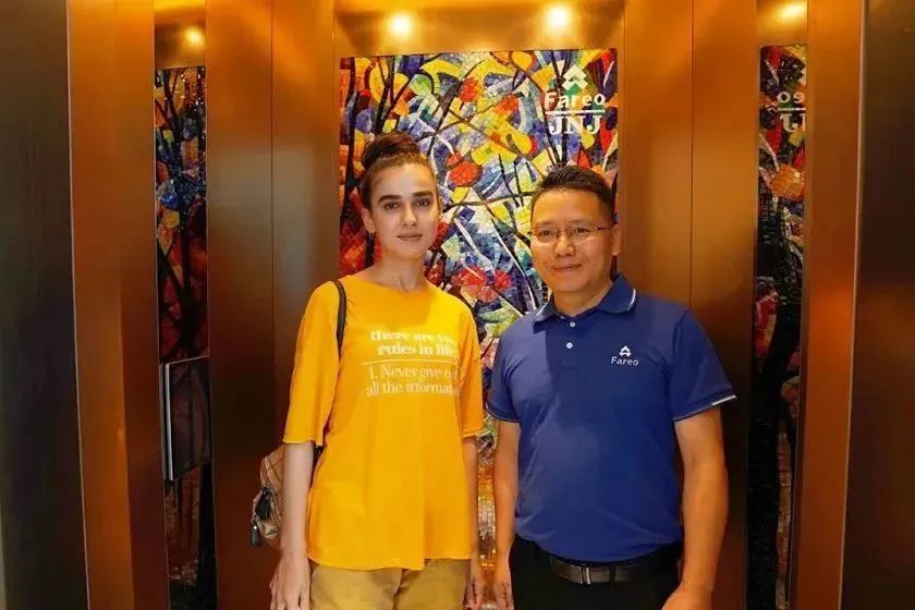 塔吉克斯坦考察交流团参访asiagame电梯